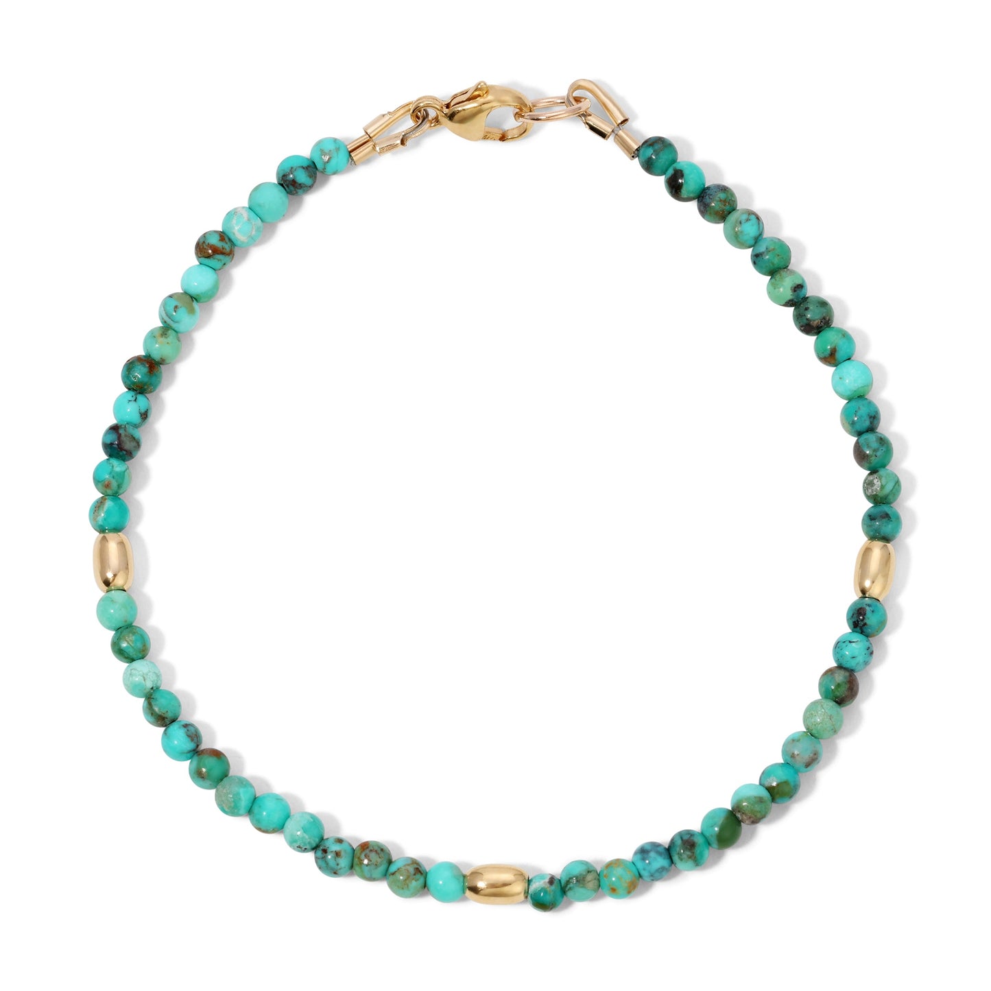 Turquoise Bali Beaded Bracelet for Everyday Wear