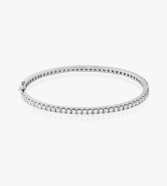 Elegant Silver Loop Design Jewelry