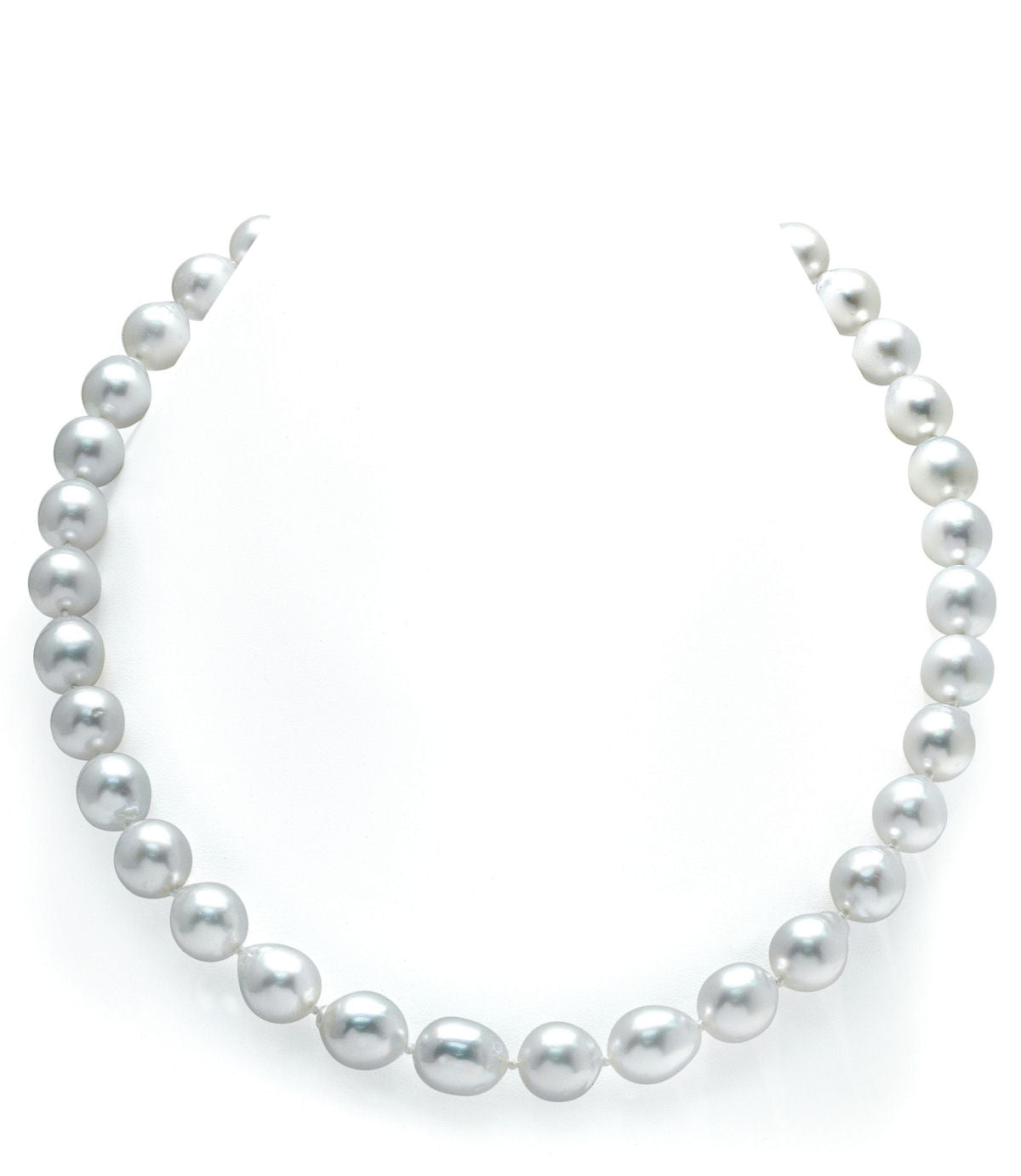 White South Sea Pearl Drop Shape Necklace