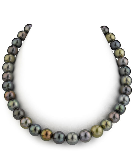 Multi-Color Round Pearl Necklace in AAAA Quality