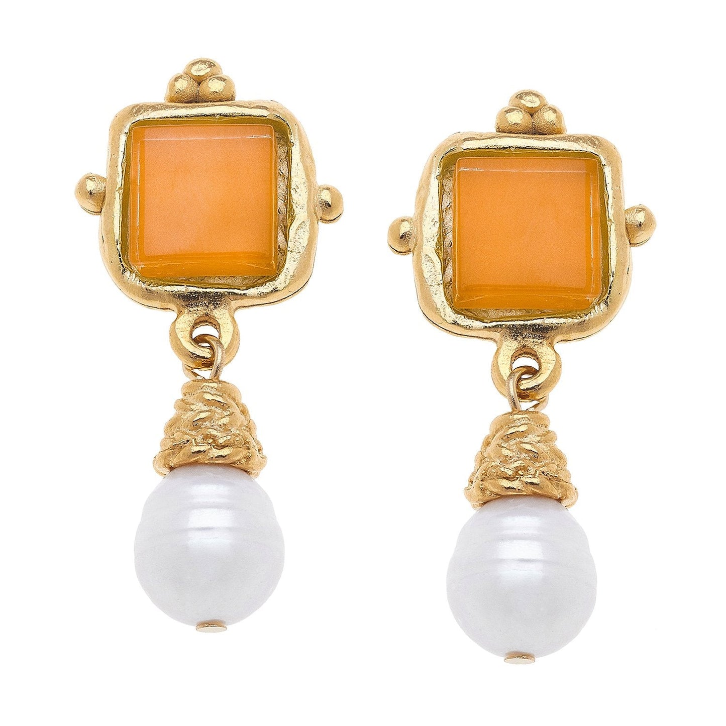 Pearl Drop Earrings in Elegant Design 3