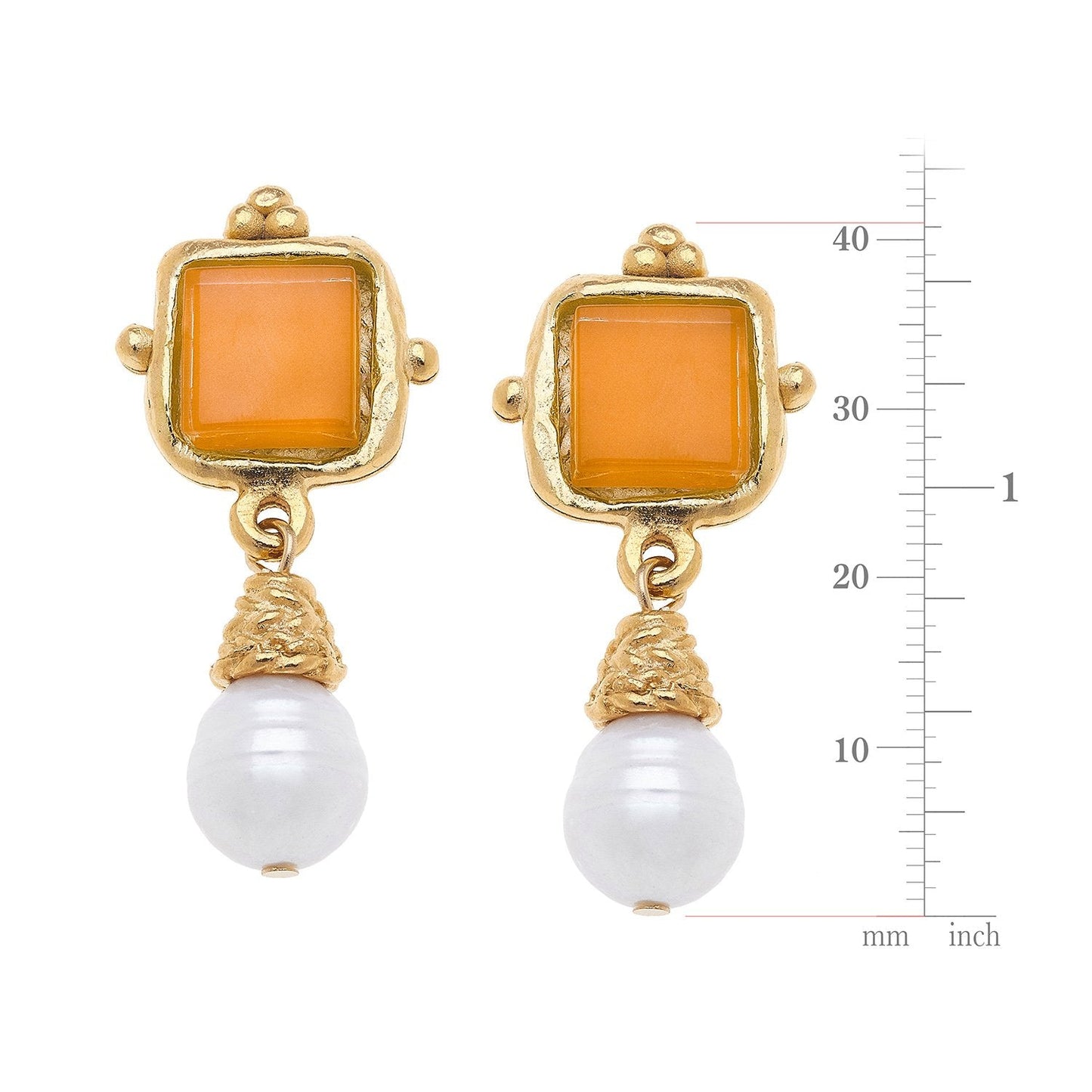 Pearl Drop Earrings in Elegant Design 3