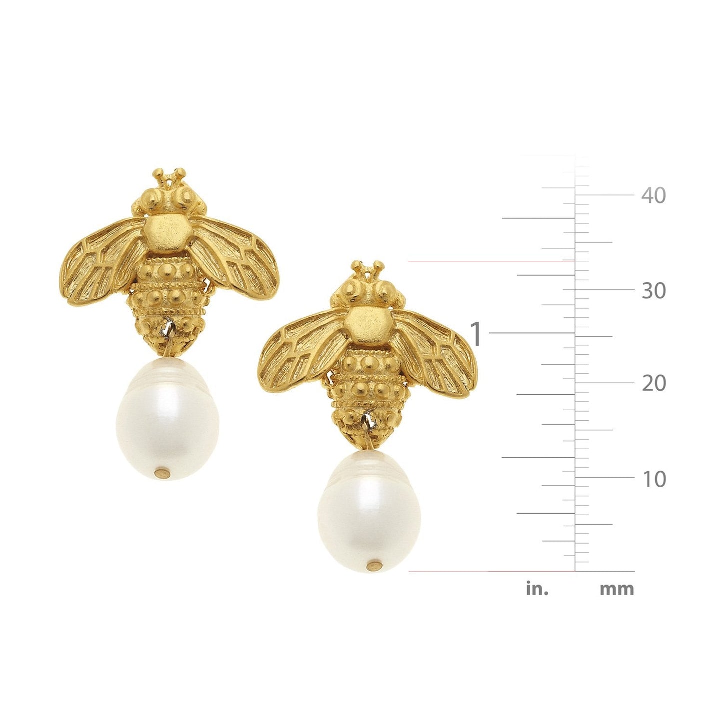 Elegant Pearl Drop Earrings Design 2