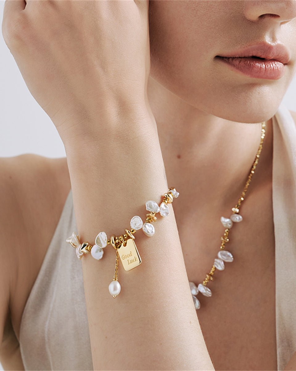 Lucky Pearl Bracelet for Stylish Women