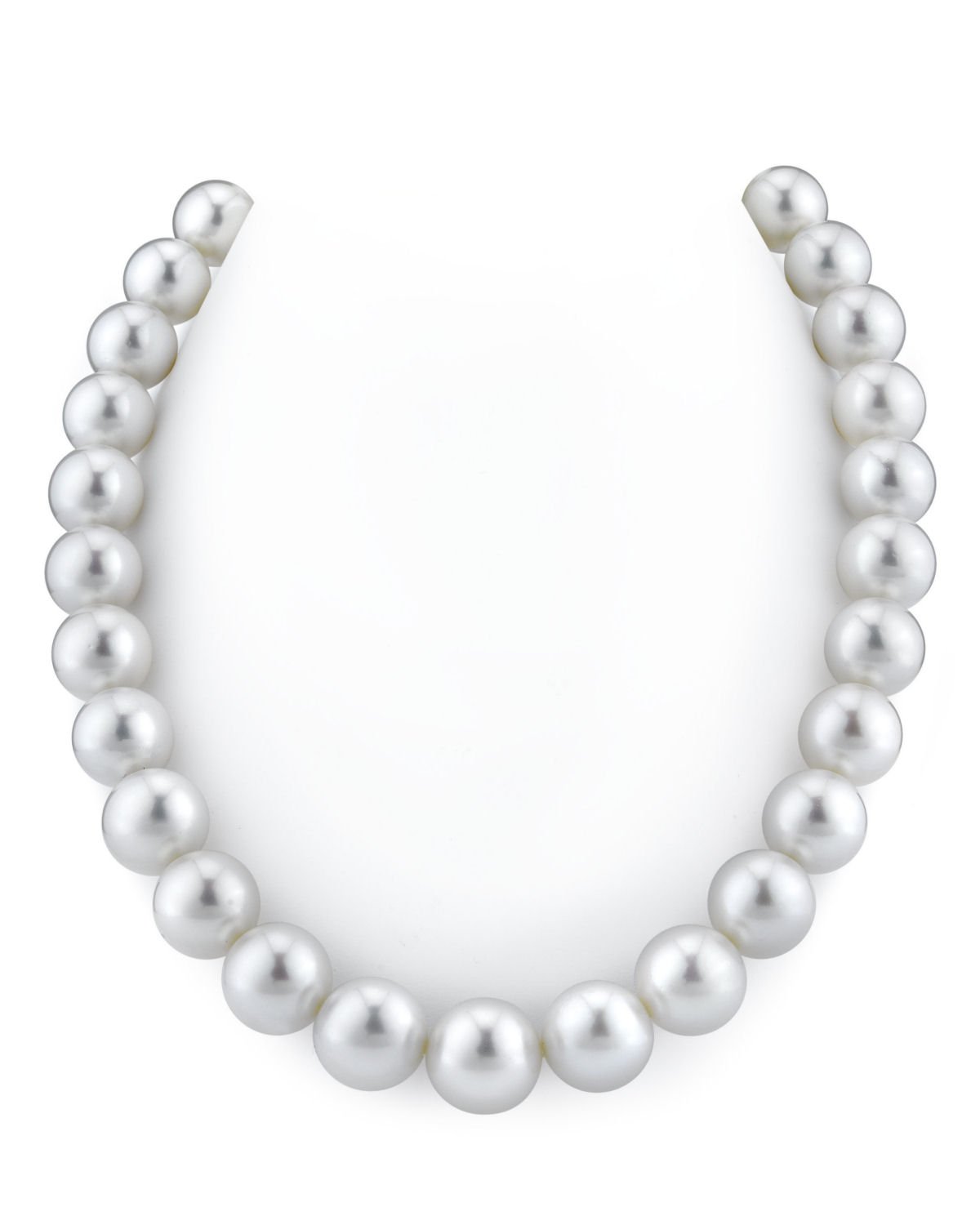 South Sea Pearl Necklace in White Color and Gem Quality