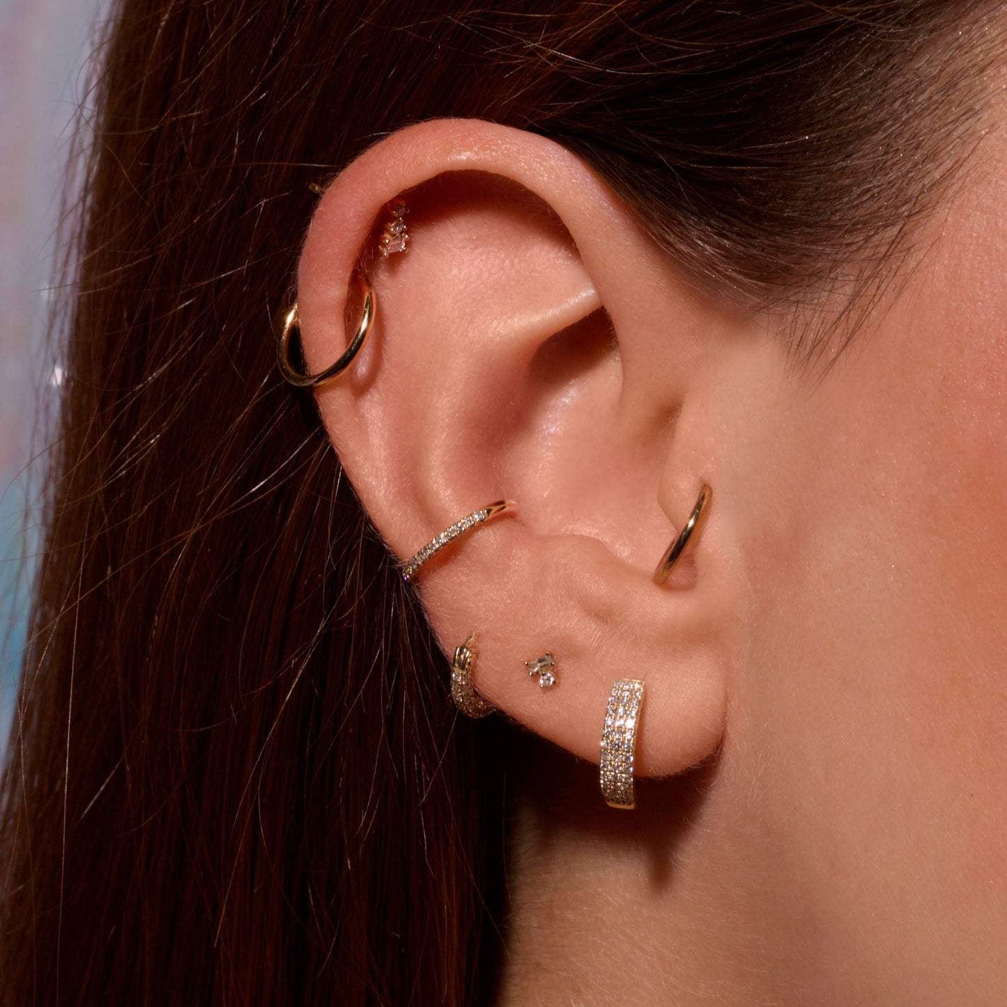 Diamond Pave Ear Cuff in Elegant Design