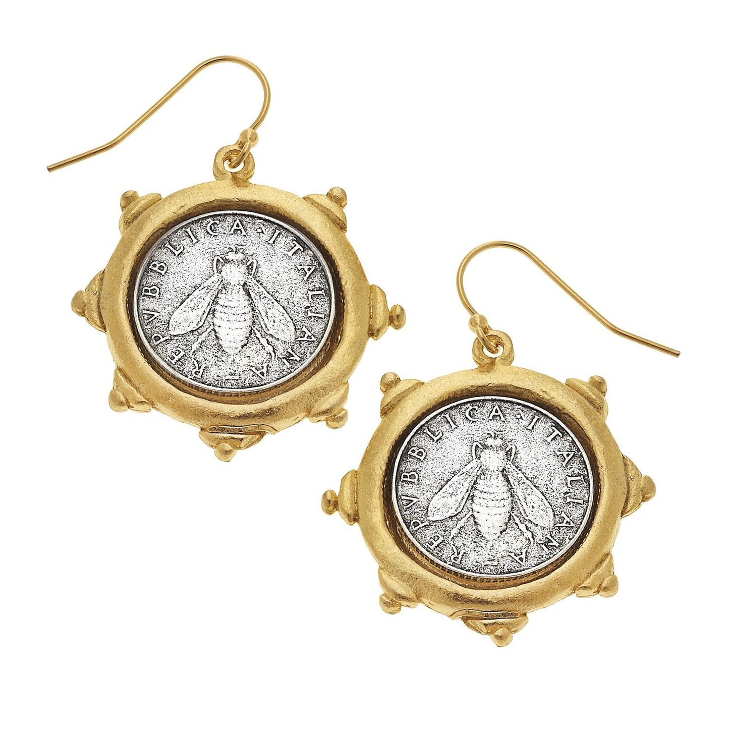 Coin Earrings in Elegant Design