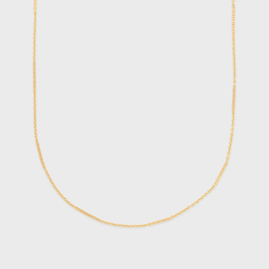 Simple Bar Necklace in Silver