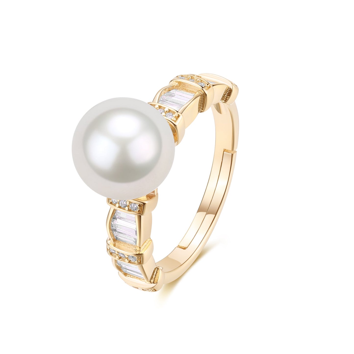 Freshwater Pearl Ring in 9-10mm Size