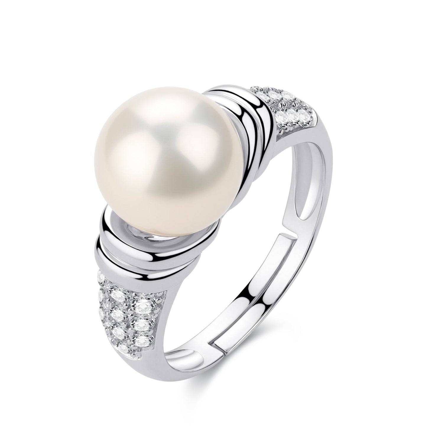 Edison Pearl Ring in Freshwater 9-10mm Size