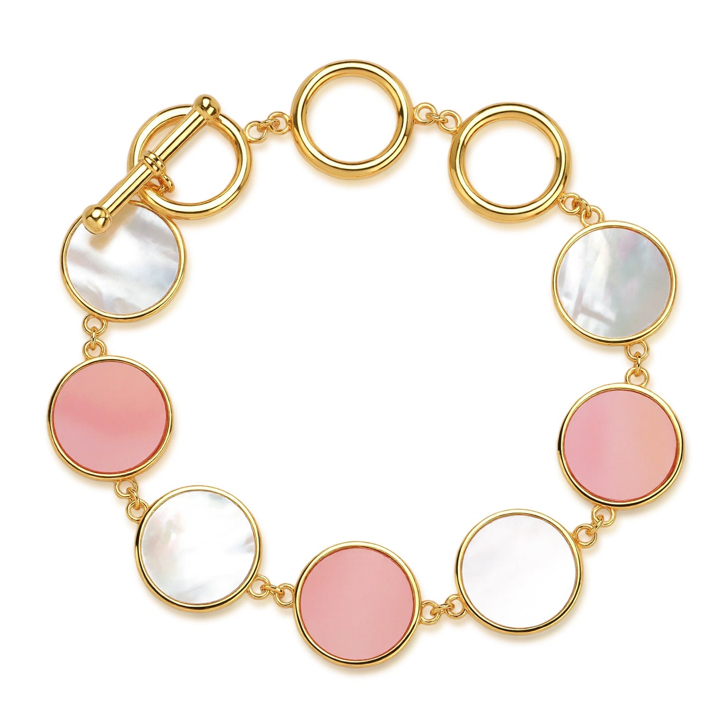 Elegant White Mother of Pearl Bracelet