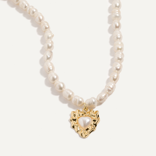 Elegant Baroque Pearl Necklace for Everyday Wear