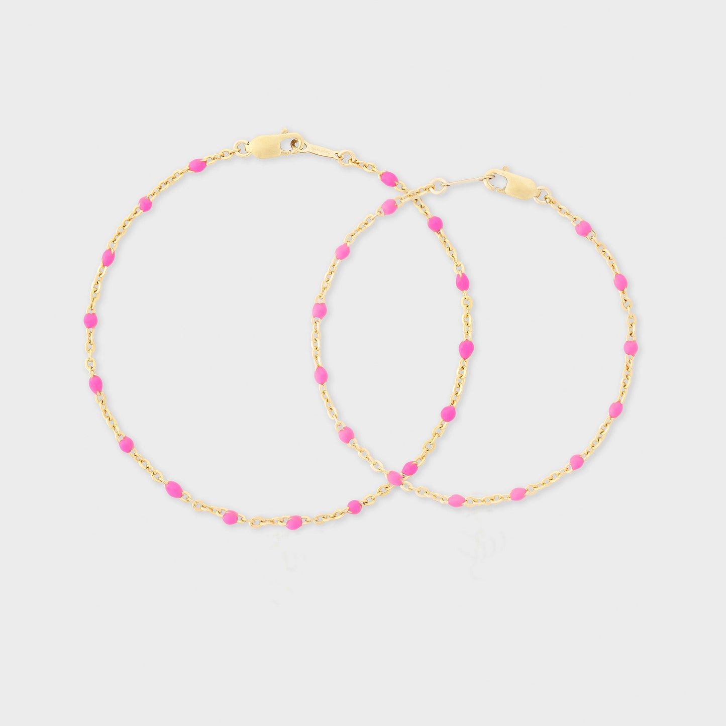 Pink Daisy Bracelets for Mom and Child