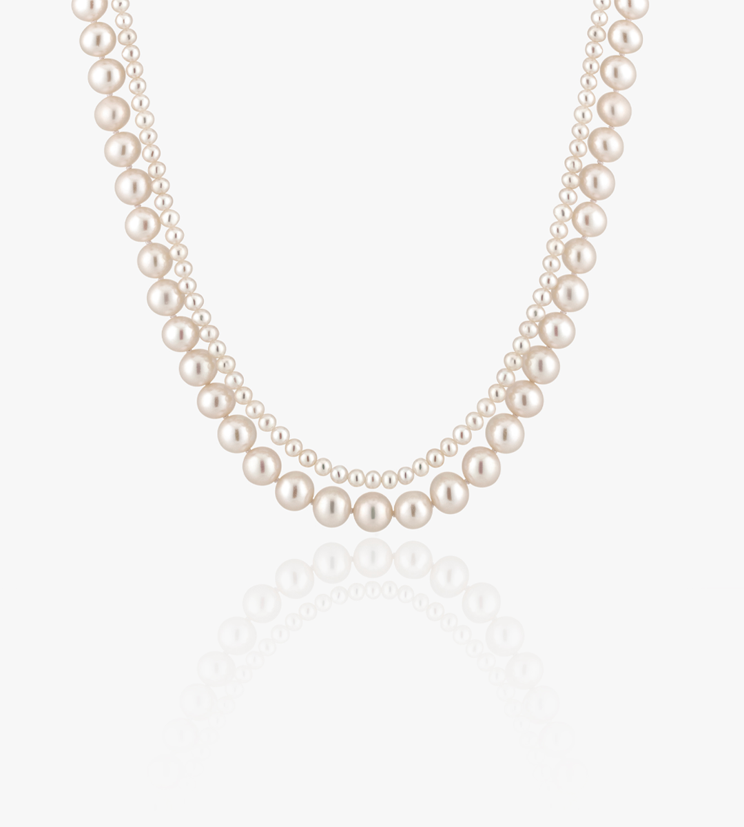 Silver and Gold Necklace with Elegant Design 2