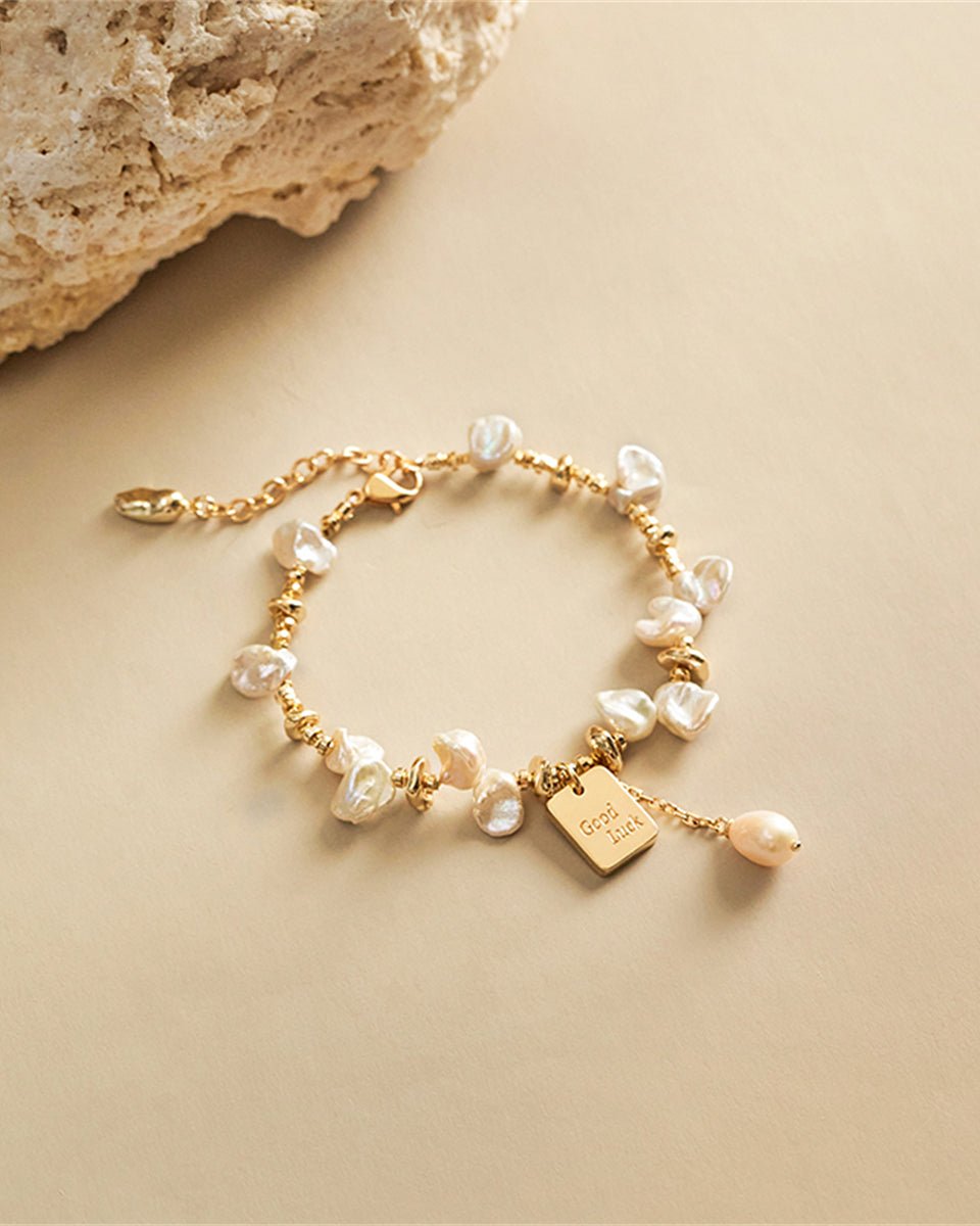 Lucky Pearl Bracelet for Stylish Women