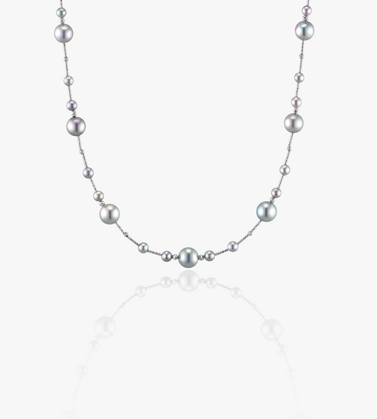 Celestial Style Silver Necklace for Women