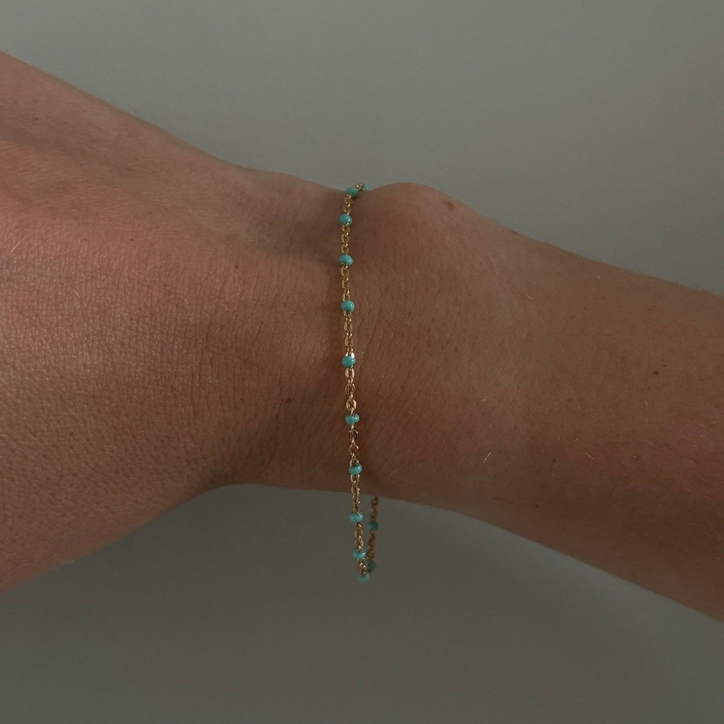 Turquoise Flower Design Bracelet for Women