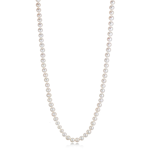 6mm Pearl Rope Design Necklace