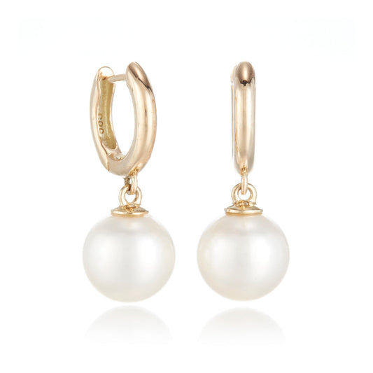 White Pearl Earrings for Elegant Style