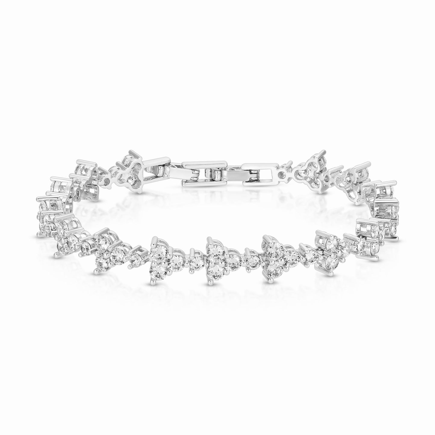 Silver Tennis Bracelet for Everyday Wear