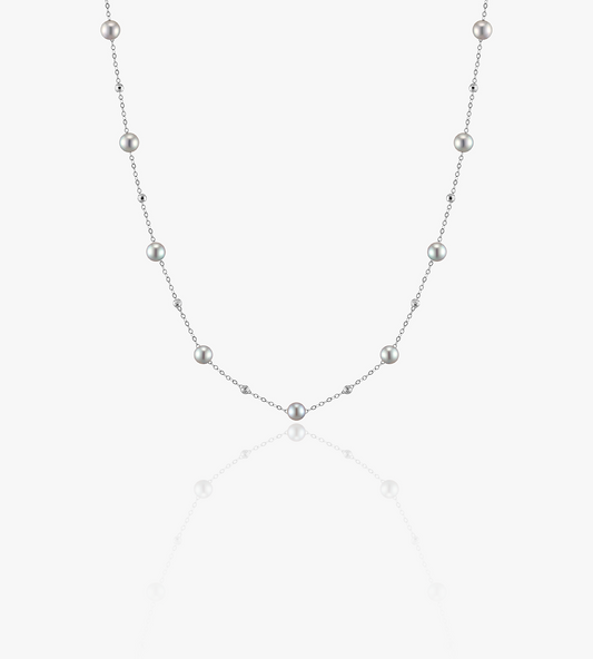 Silver Galaxy Pendant Necklace in Stunning Design