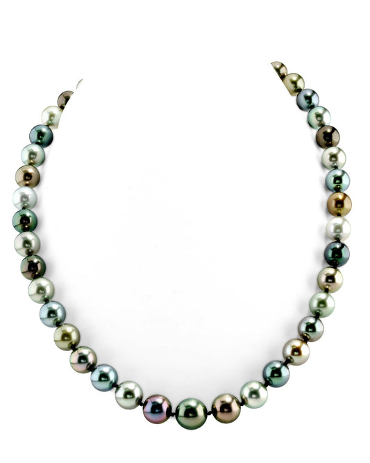 Multi-Color Tahitian Pearl Necklace in AAAA Quality 1