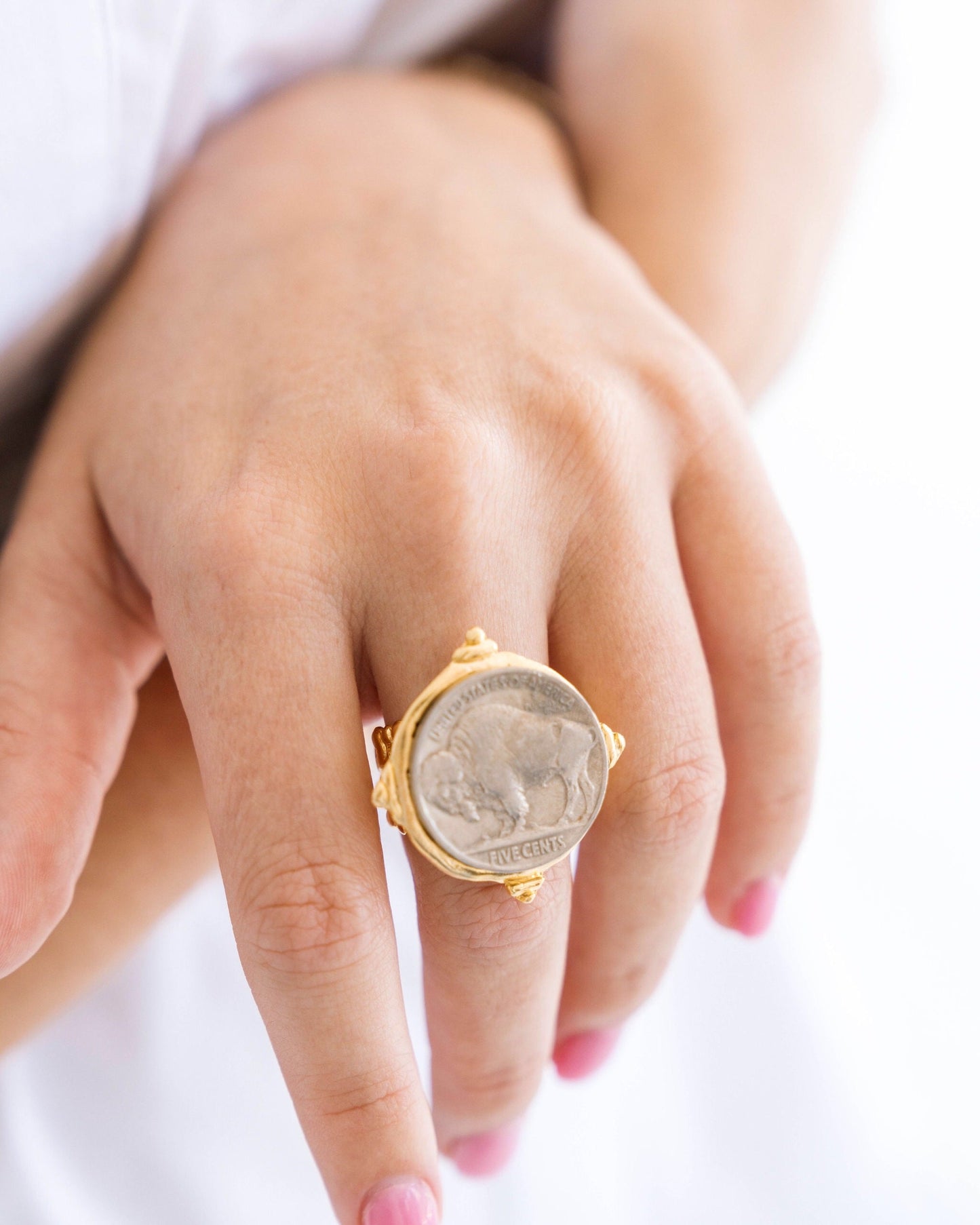 Buffalo Nickel Silver Ring Design