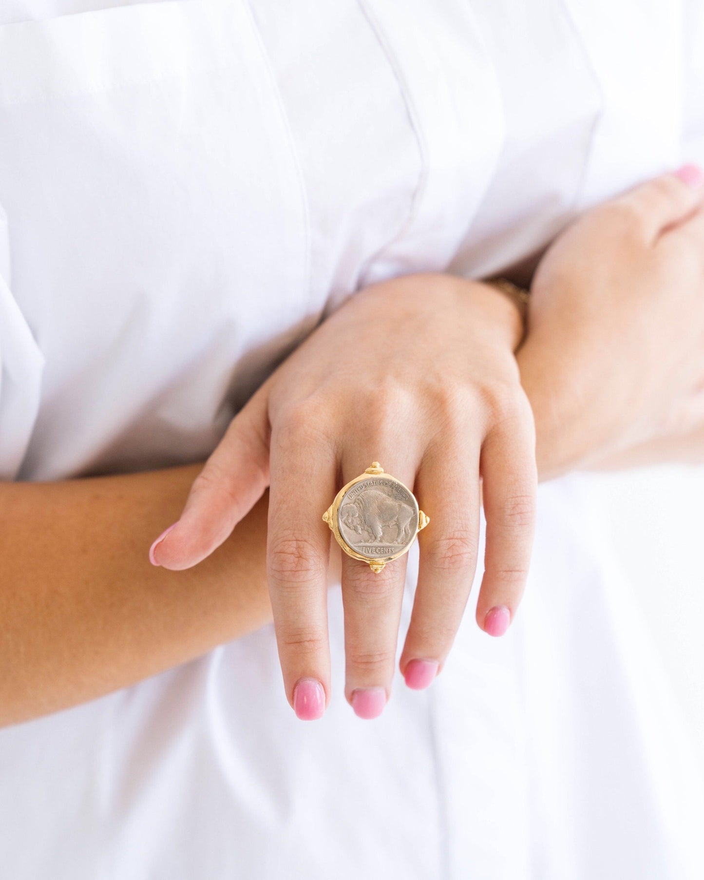 Buffalo Nickel Silver Ring Design