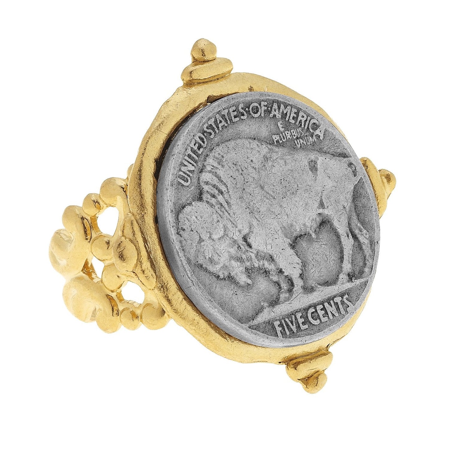 Buffalo Nickel Silver Ring Design