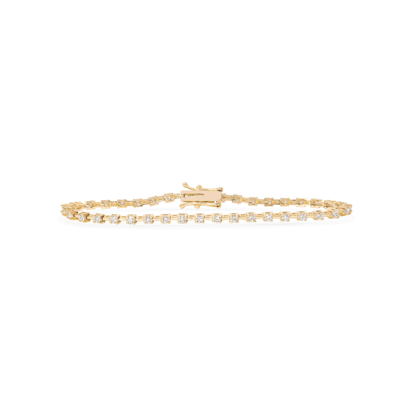 Diamond Tennis Bracelet in Silver