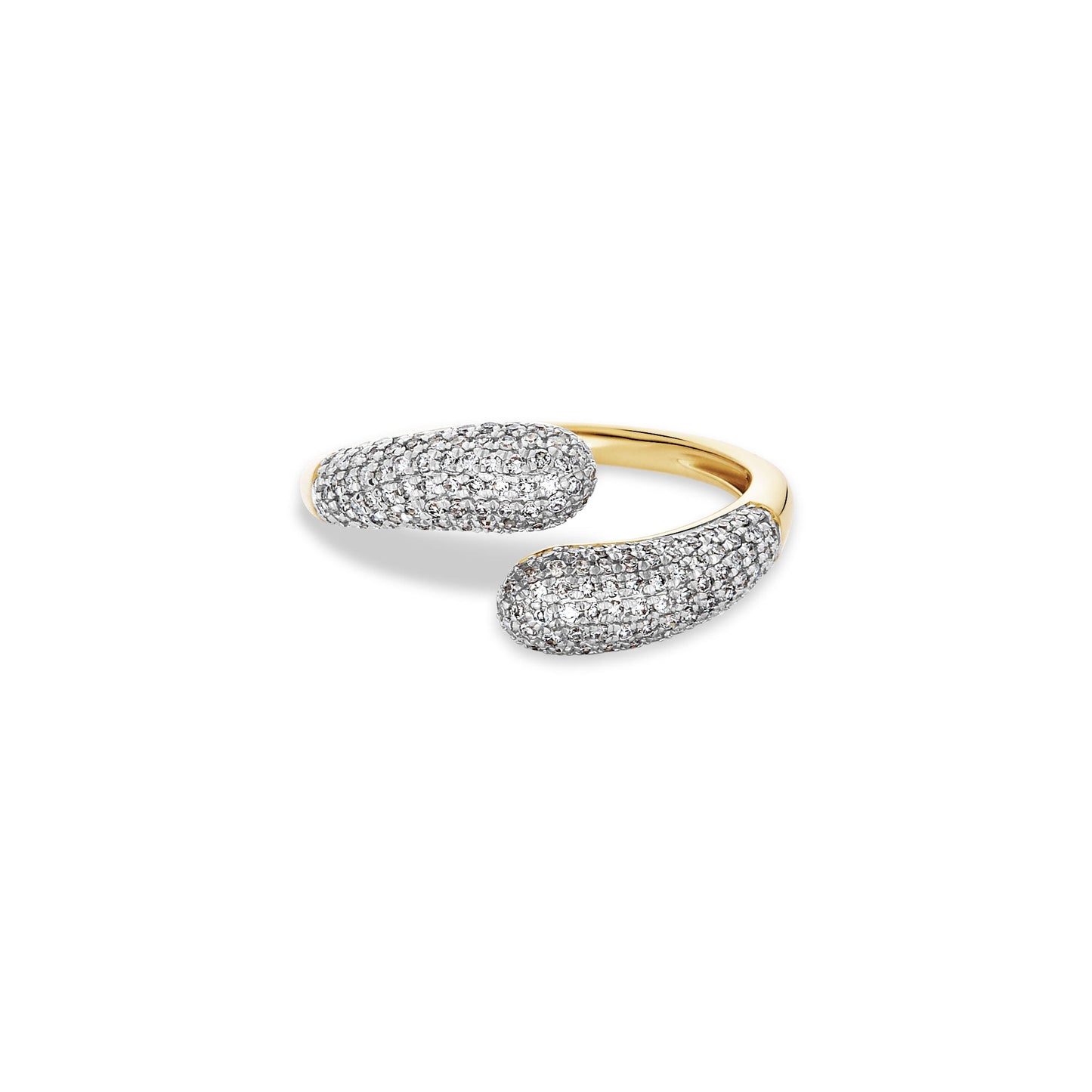 Diamond Hug Ring in Elegant Design