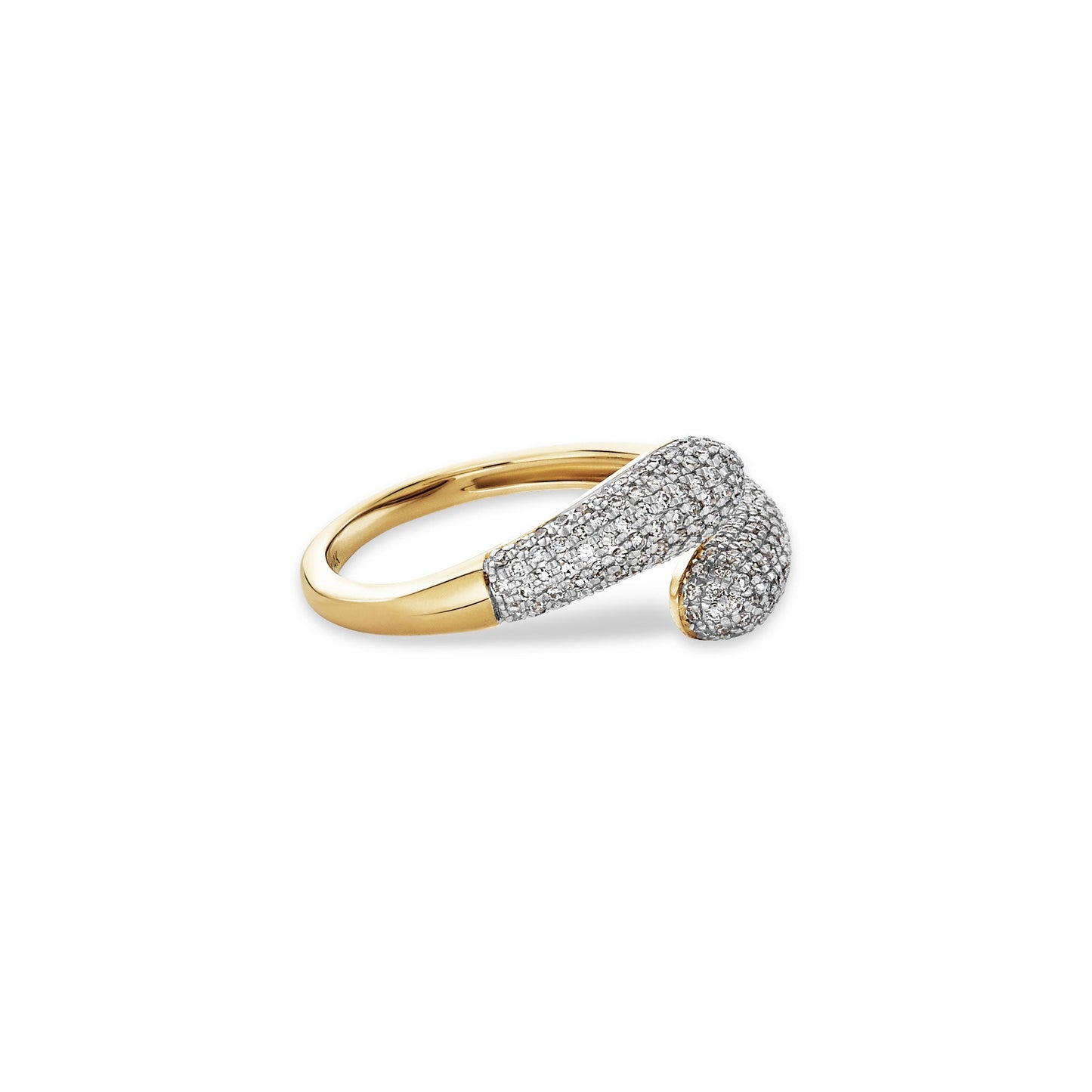 Diamond Hug Ring in Elegant Design