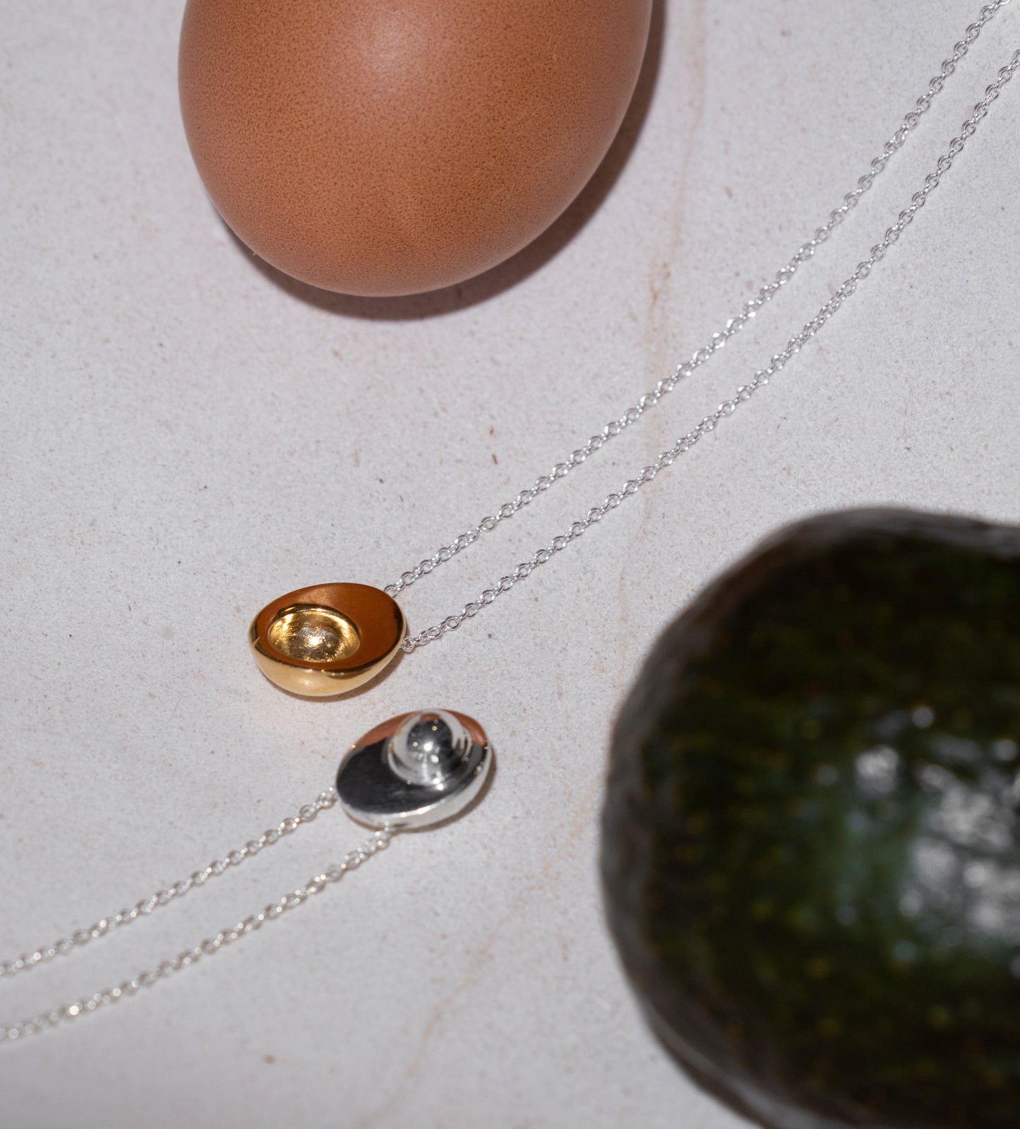 Unique Eggcado Necklace Set in Limited Edition