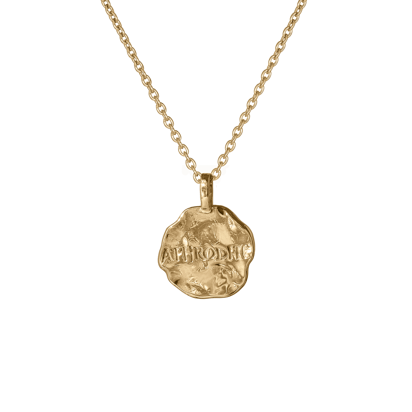 Mini Medallion Pendant Necklace in Unique Design