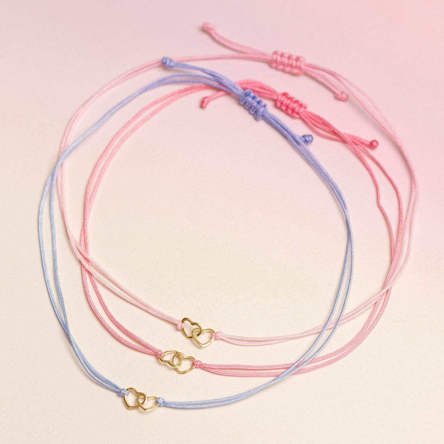 Baby Pink Friendship Bracelet for Girls