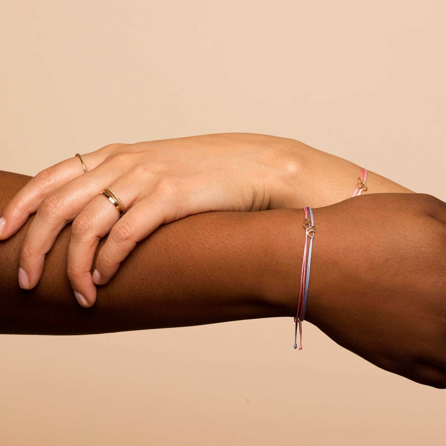 Baby Pink Friendship Bracelet for Girls