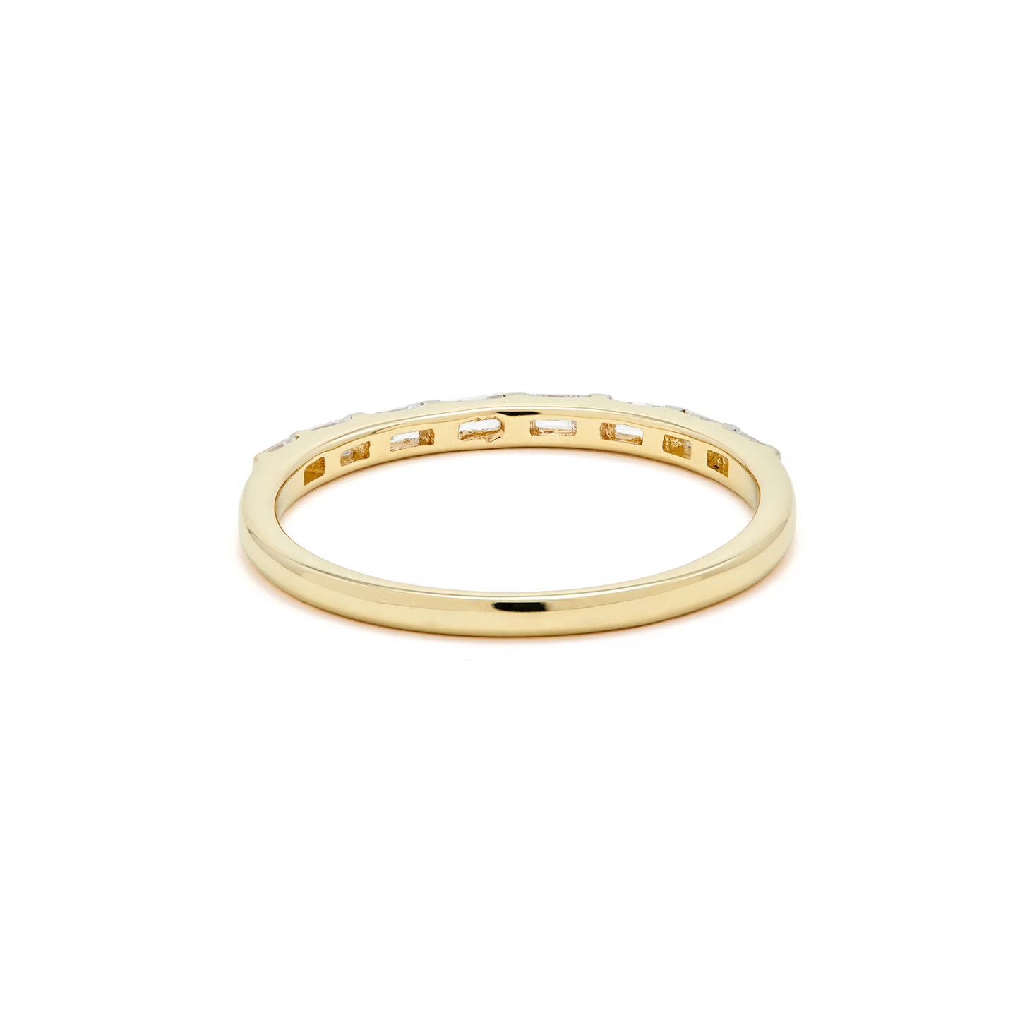 Elegant Baguette Eternity Band Ring