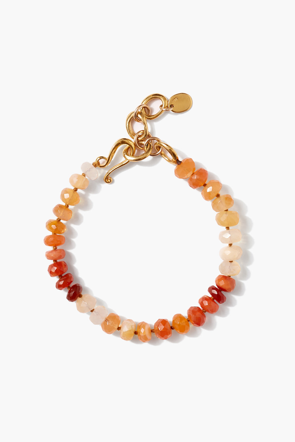 Fire Opal Bracelet in Elegant Design