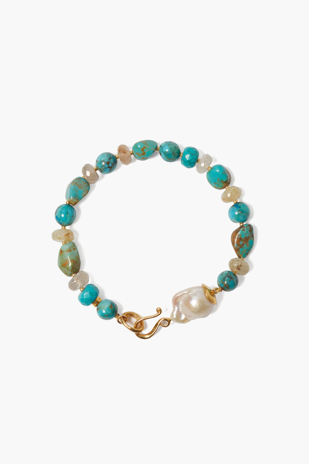 Turquoise Mix Beaded Bracelet for Women