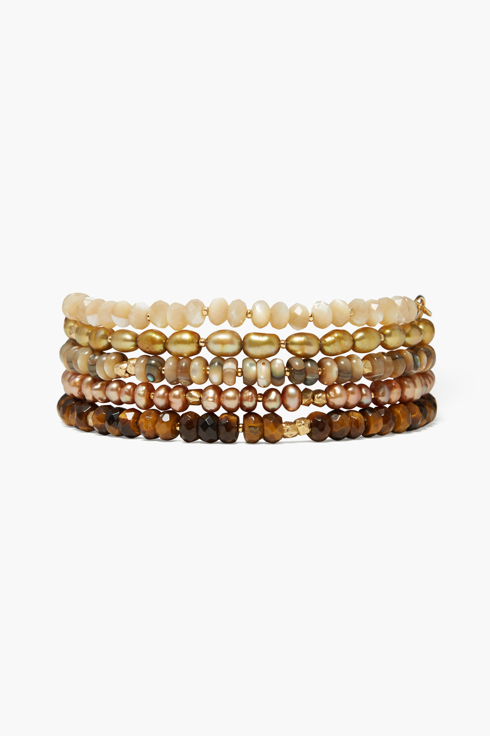 Natural Mix Naked Wrap Bracelet Design