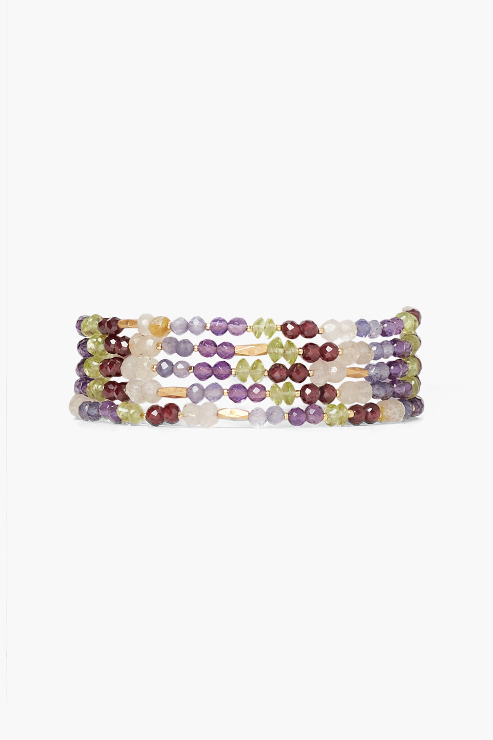 Multi Mix Naked Wrap Bracelet 2