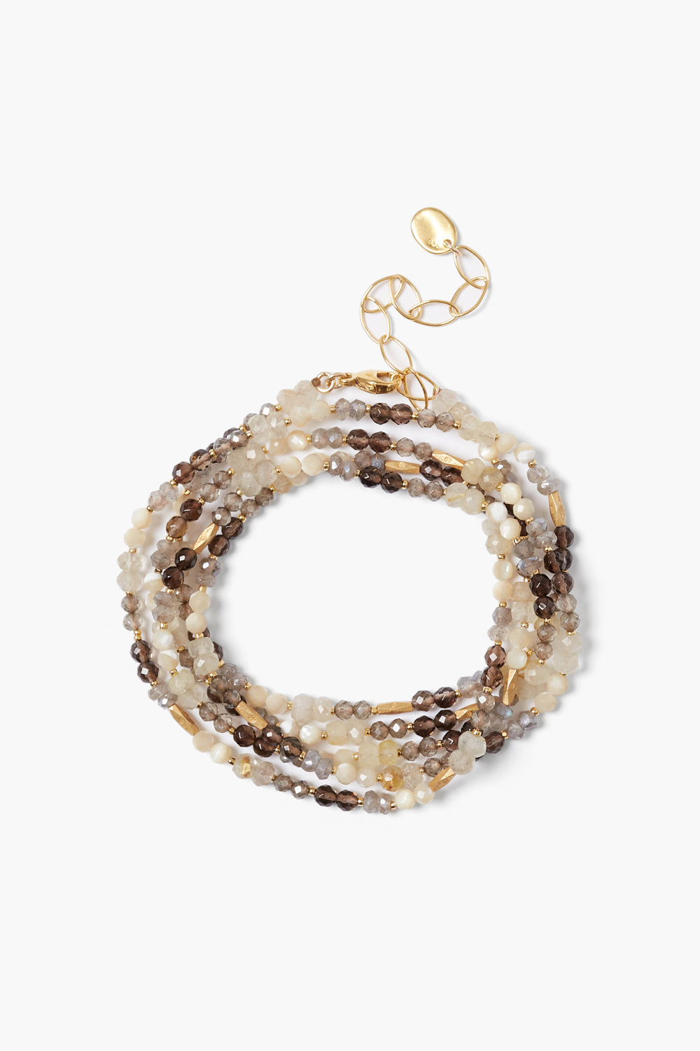 Natural Mix Naked Wrap Bracelet 1