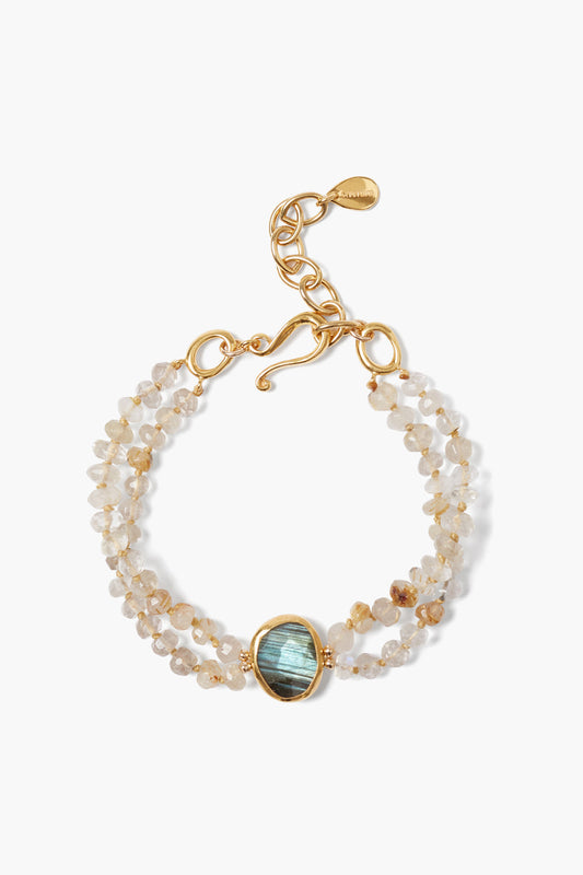 Rutilated Quartz Bracelet for Elegant Style