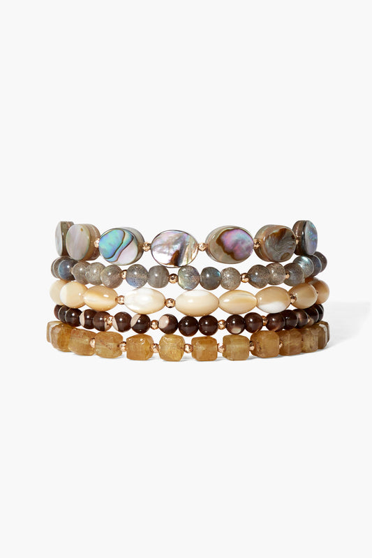 Natural Mix Naked Wrap Bracelet 2