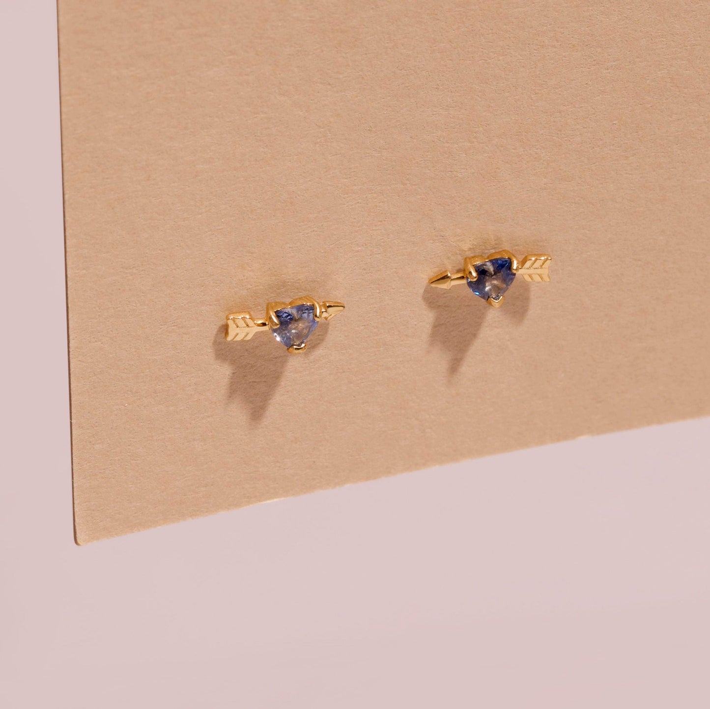 Blue Sapphire Stud Earrings for Everyday Wear