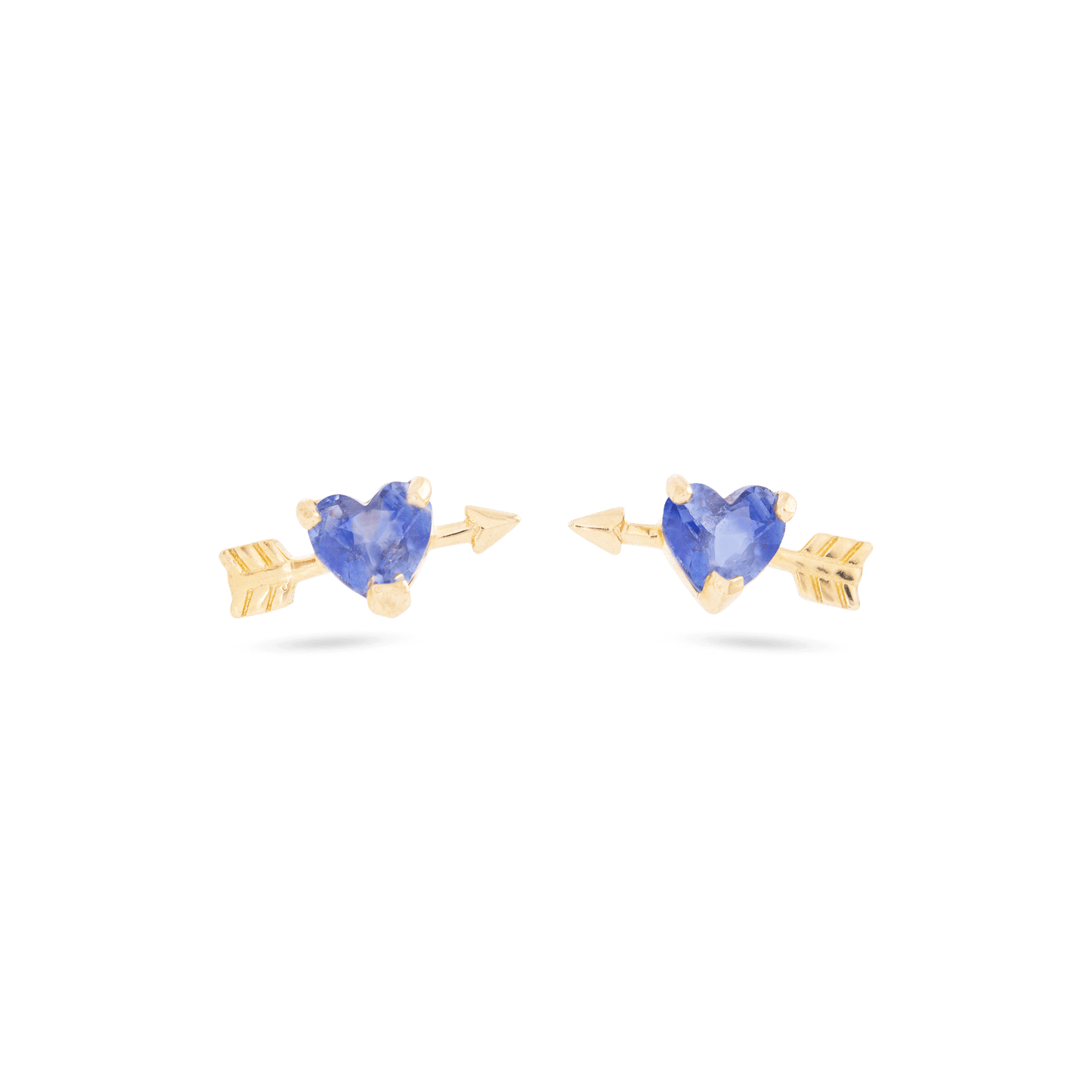 Blue Sapphire Stud Earrings for Everyday Wear