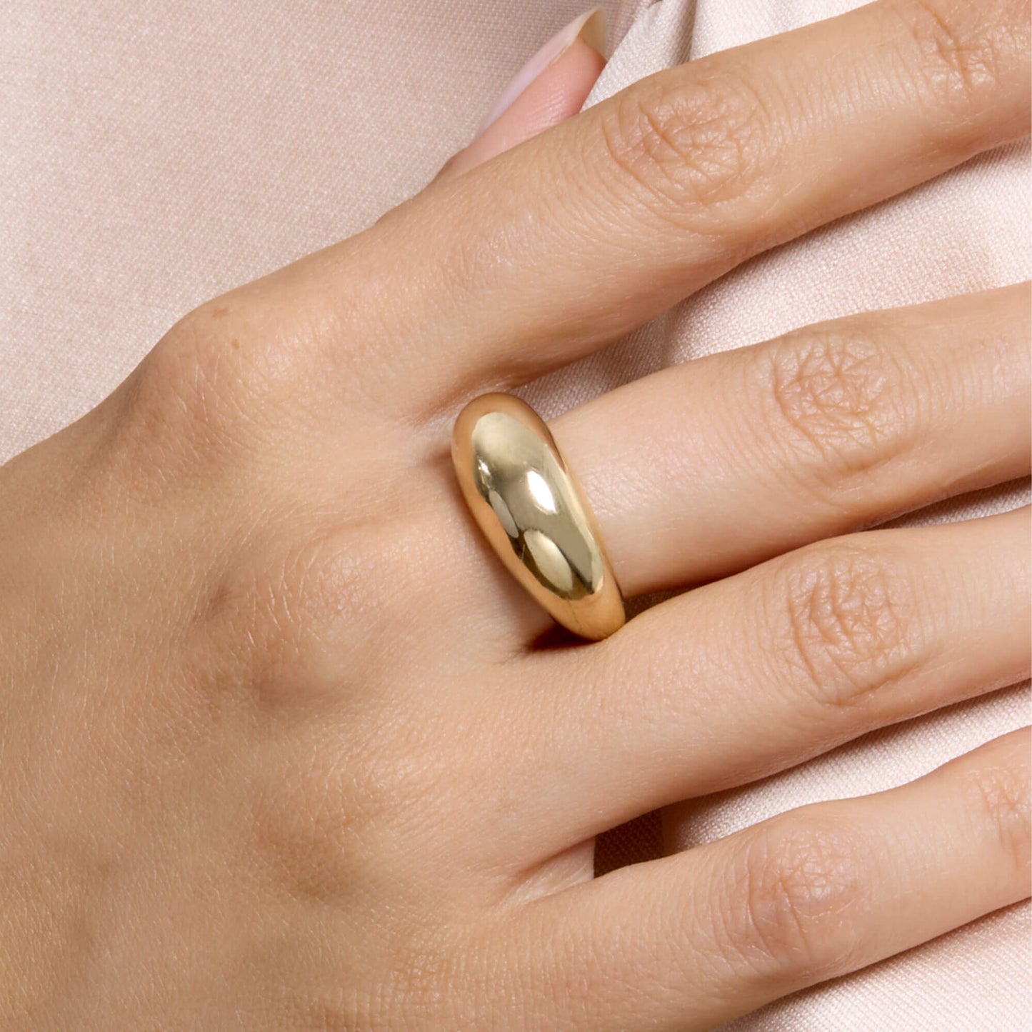 Statement Ring with Bold Design