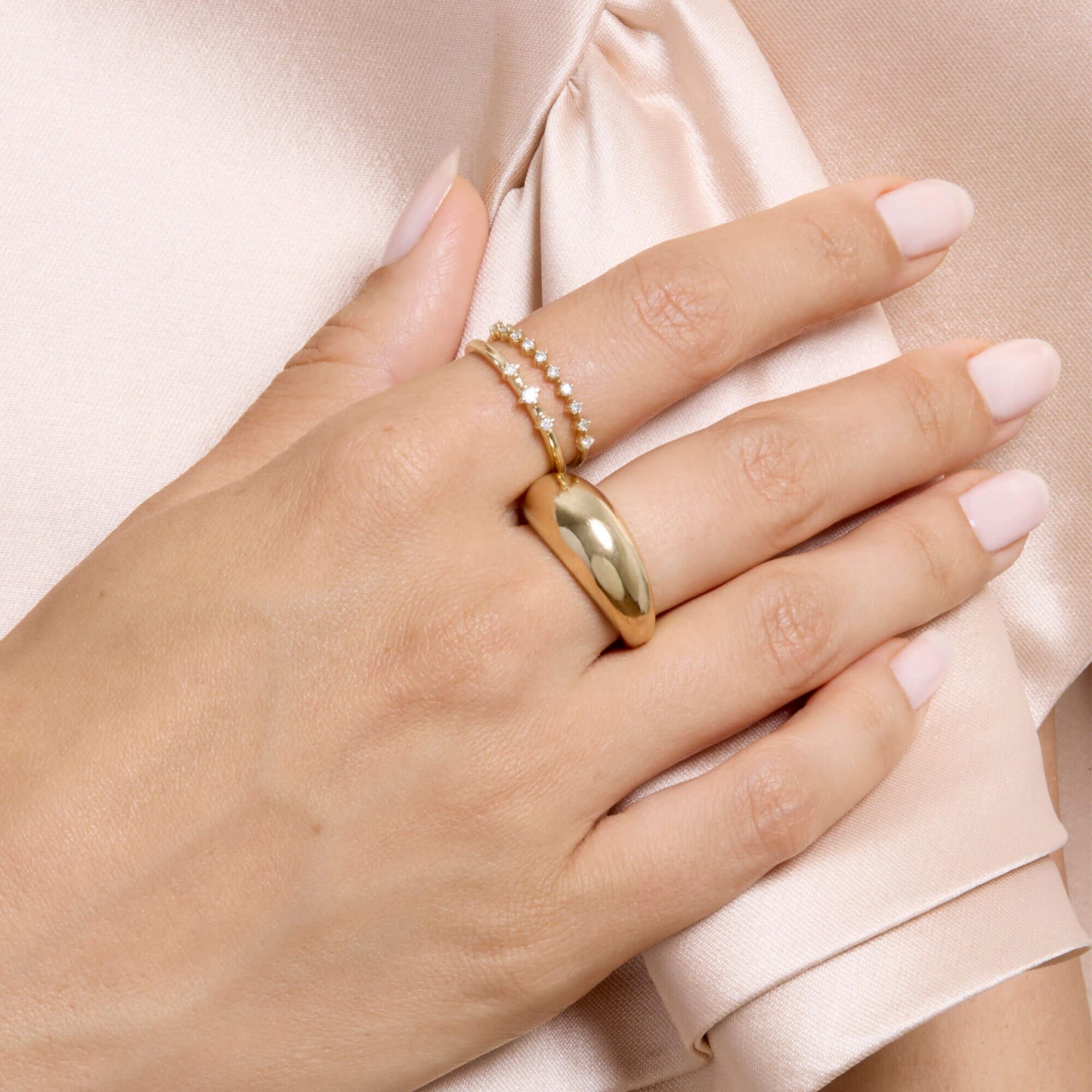 Statement Ring with Bold Design