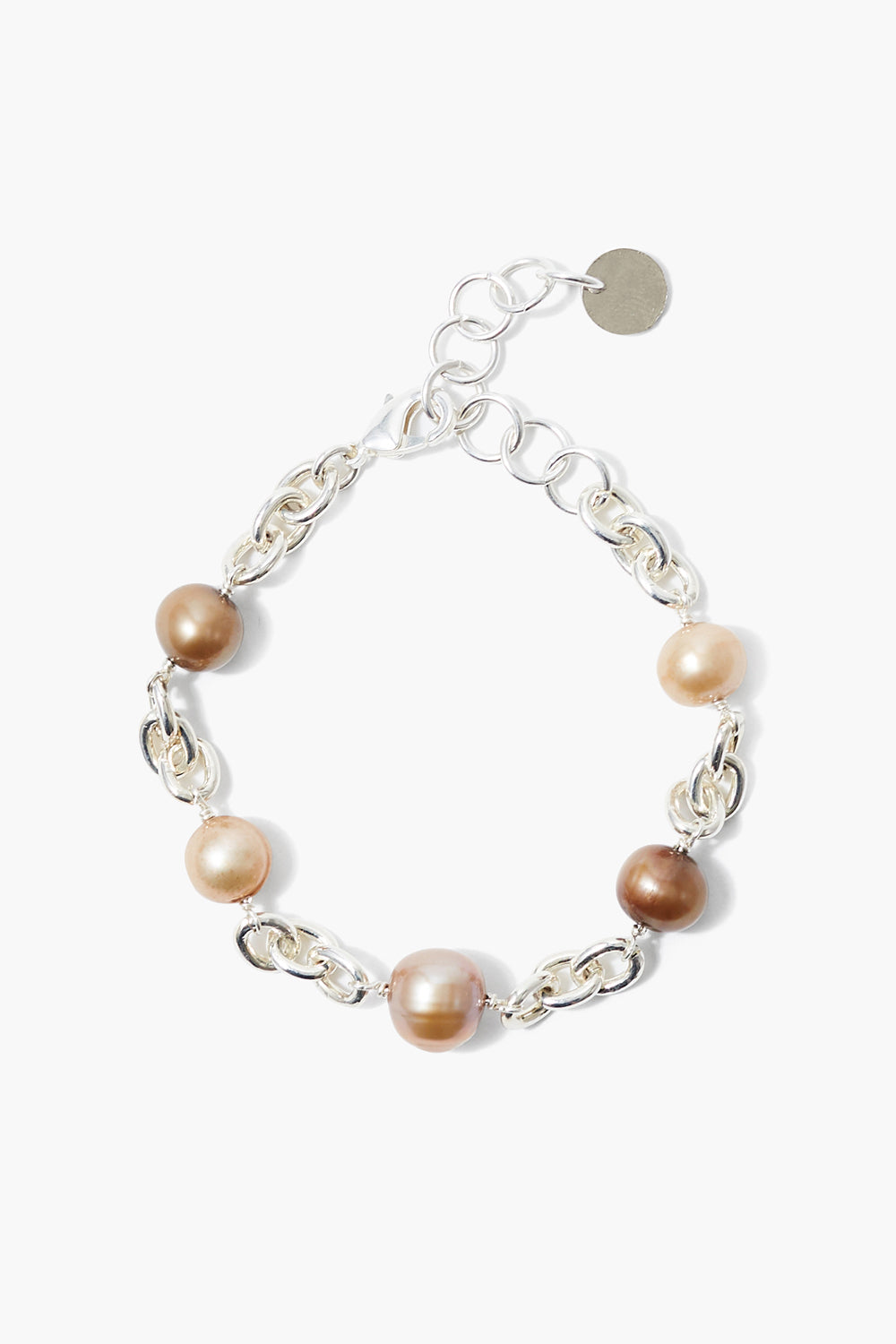 Champagne Mix Chain Bracelet in Stylish Design