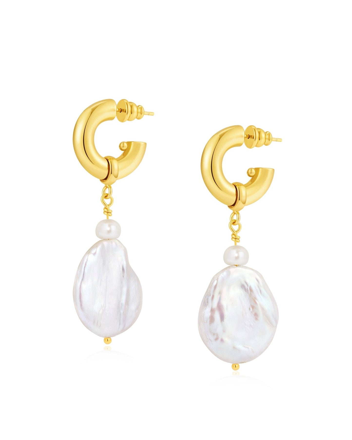 Elegant Baroque Pearl Earrings for Every Occasion